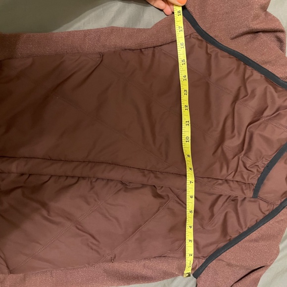 Prana yoga asymmetric zip sweater aubergine - Picture 5 of 7